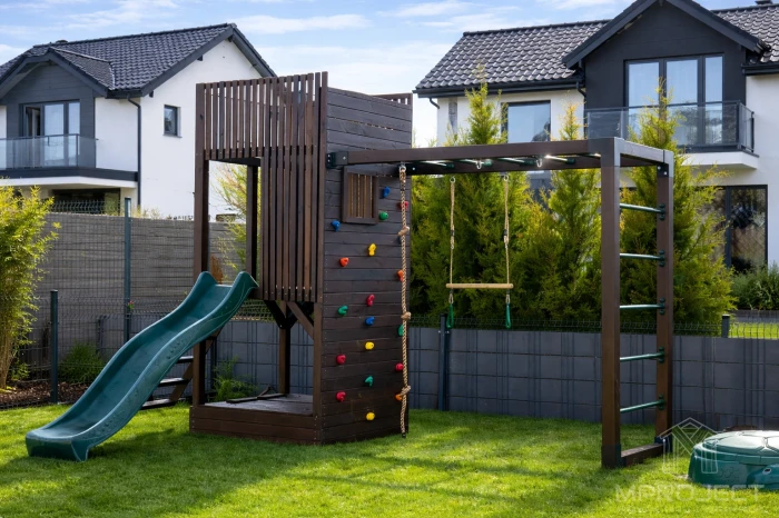 Design Spielplatz aus Holz