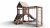 Multifunktionales Spielplatz aus Holz