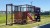 Moderner Spielplatz aus Holz