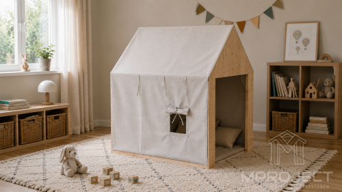 Kinder-Spielhaus – Versteck fürs Kinderzimmer