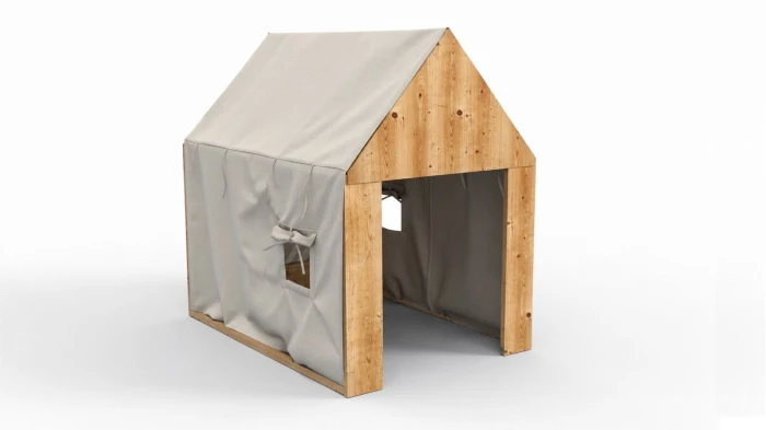 Kinder-Spielhaus – Versteck fürs Kinderzimmer