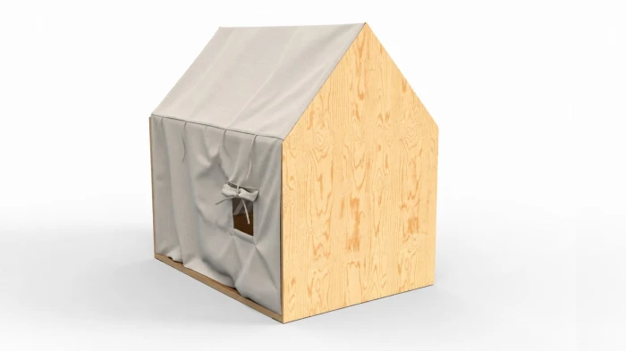 Kinder-Spielhaus – Versteck fürs Kinderzimmer