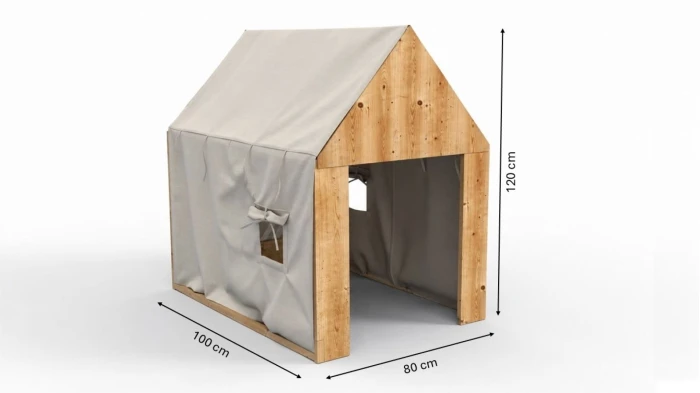 Kinder-Spielhaus – Versteck fürs Kinderzimmer