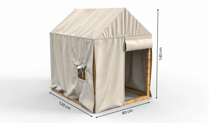 Kinder-Spielhaus – Versteck fürs Kinderzimmer