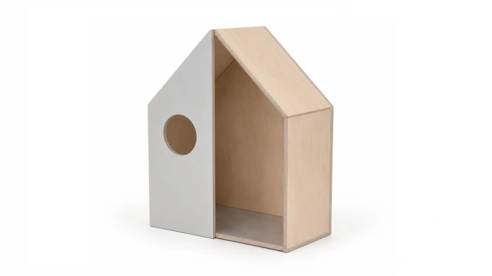Versteck aus Sperrholz – Kinder-Spielhaus fürs Kinderzimmer