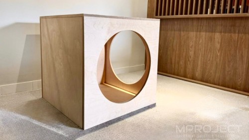 Versteck aus Sperrholz – Kinder-Spielhaus