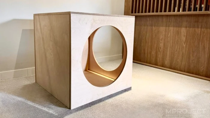 Versteck aus Sperrholz – Kinder-Spielhaus