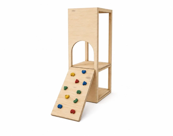 Modul A mit Kletterwand