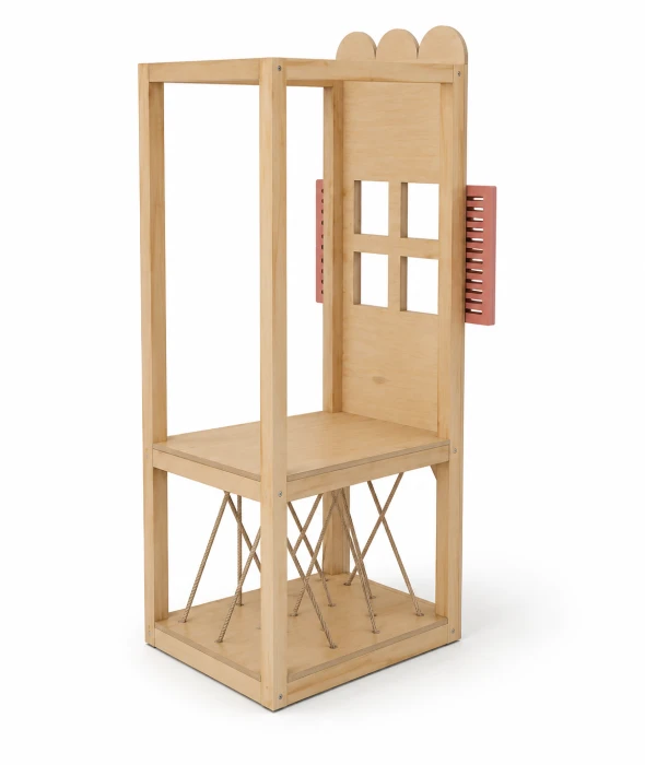 Modul B mit Fenster und Hindernisparcours