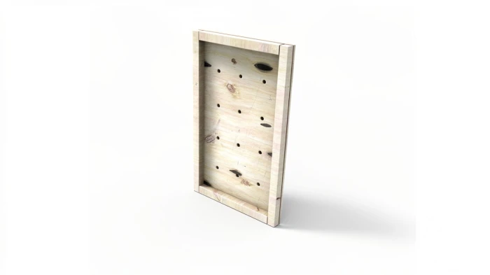 Kletterwand für Kinder aus Sperrholz