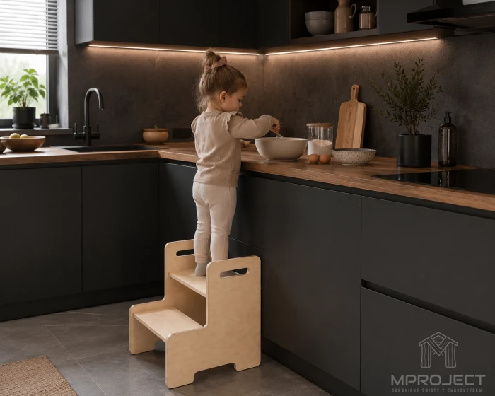 Kitchen Helper Montessori aus MDF oder Sperrholz 18mm