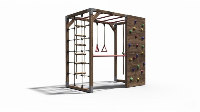 Sensorischer Spielplatz aus Holz