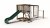 Moderner Spielplatz aus Holz
